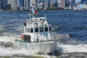 エスコート役の CL-135 いそぎく - 海上保安制度創設70周年記念観閲式及び総合訓練にいってきた