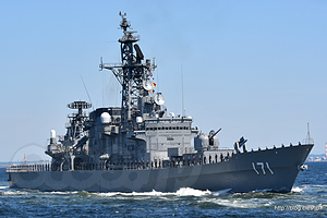 DDG-171 はたかぜ - 船艇の観閲式・パレード（海上保安制度創設70周年記念観閲式及び総合訓練）