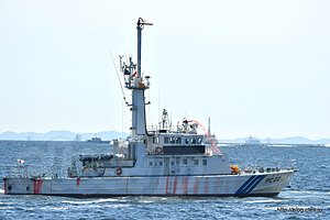  - 放水展示（海上保安制度創設70周年記念観閲式及び総合訓練）