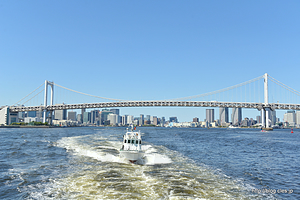レインボーブリッジ - 海上保安制度創設70周年記念観閲式及び総合訓練にいってきた