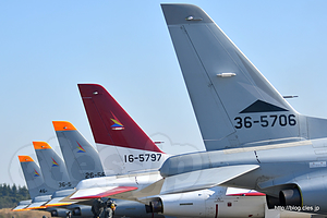 T-4 尾翼 - 入間と言えば T-4 （入間基地航空祭 2018）