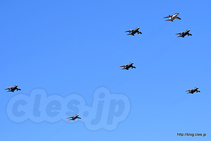 T-4 ７機のクリスマスツリー - 入間と言えば T-4 （入間基地航空祭 2018）