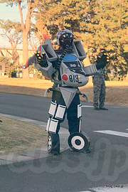 T-4 の着ぐるみ？ - エアフェスタ浜松 2018 事前訓練公開にいってきた