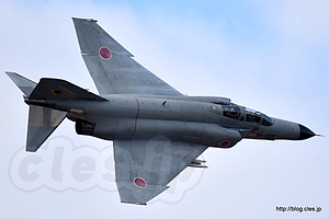 F-4EJ改（17-8439）旋回 - ファントムだらけの百里基地（平成30年 百里基地航空祭）