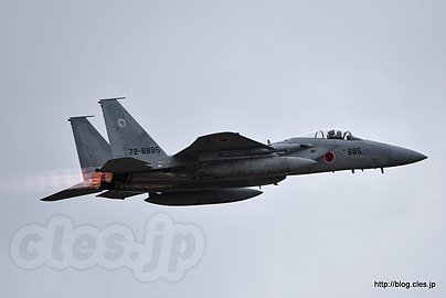 F-15（72-8885） - 帰投を見届けていたら・・・（平成30年 百里基地航空祭）