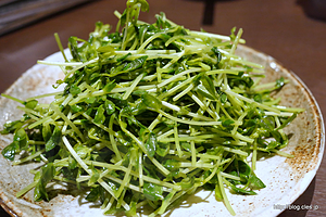 豆苗の炒め - 聚福楼