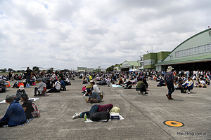 エプロンの様子 - 静浜基地航空祭２０１９に行ってきた