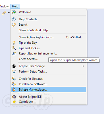 Marketplace を開く - Eclipse に Subcripse を入れる