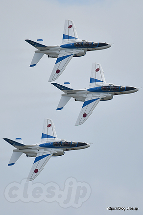  - ３機だけのブルーインパルス（松島基地航空祭2019）