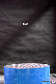 雨粒の形 - 気象庁内にある気象科学館