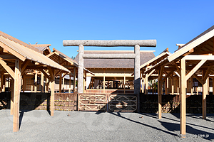 南神門、殿外小忌幄舎 - 大嘗宮の一般公開に行ってきました