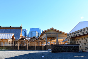 膳屋、西神門、庭燎舎、衛門幄、悠紀殿、楽舎 - 大嘗宮の一般公開に行ってきました