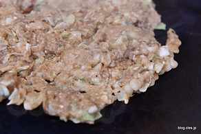 たらし焼きを焼く - お好み焼き「道」でたらし焼き
