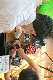 組み立て作業 - Ryzen 9 5900X の PC を組み立て