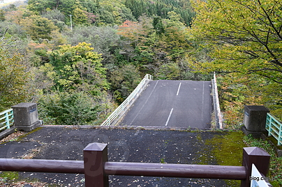 祭畤被災地見学通路 - 祭畤（まつるべ）大橋遺構