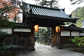御門 - 三渓園12年ぶりの紅葉のライトアップ