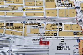 入谷口の案内板 - 地下鉄銀座線の踏切に行ってみた