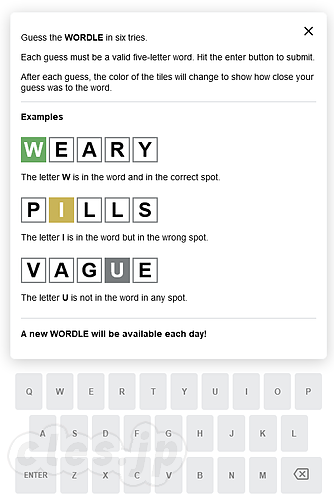 Wordle - Wordle をはじめてみた