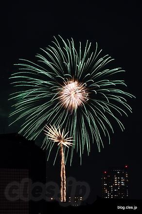 打ち上げ花火 - ベランダから楽しむ隅田川花火大会
