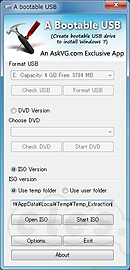 A Bootable USB - A Bootable USB で USB ブートできる USB メモリを作る A Bootable USB - A Bootable USB で USB ブートできる USB メモリを作る